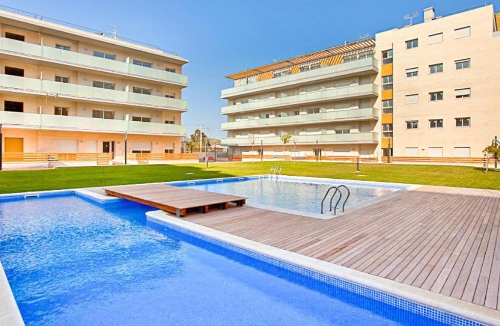 New! Apartamento Con 2 Piscinas, Parque Infantil, A 1 Min De La Playa Sant Antoni De Calonge Exterior foto